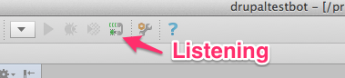 PHPStorm listening